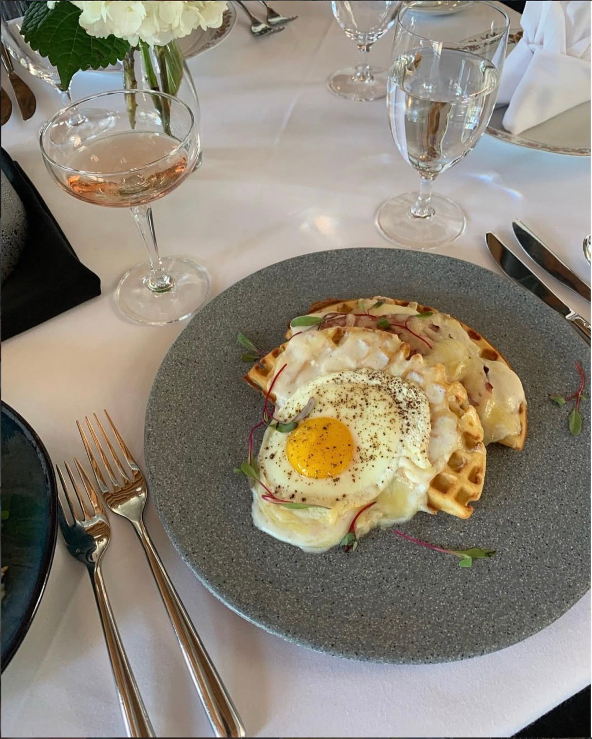 Chez Bacchus Mother's Day Brunch with seasonal three-course menu